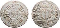 World Coins - Germany State of Brandenburg-Prussia 1692 LCS 1⁄12 Thaler - Frederick III Silver 3.45g XF  KM 580 Schr 444 - 463