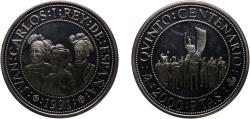 World Coins - Spain Kingdom 1991 M 2000 Pesetas - Juan Carlos I (Federmann, Quesada and Belalcázar) Silver (.925) Royal Mint of Spain (14383) 27.16g PF  KM 892