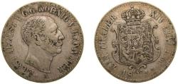World Coins - Germany Kingdom of Hannover German states 1844 A 1 Thaler - Ernst August Silver (.750) (622000) 22.272g VF KM 197.1