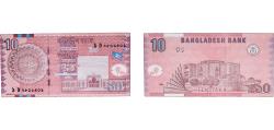 World Coins - Bangladesh People's Republic 2008 10 Taka Paper UNC P 39A