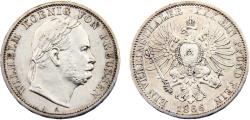 World Coins - Germany States Kingdom of Prussia Wilhelm I 1866 A 1 Siegestaler Victory over Austria