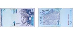 World Coins - Malaysia Federal elective constitutional monarchy 1998 1 Ringgit Paper AU P 39