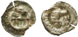 World Coins - Germany Holy Roman Empire 12nd - 13rd Centuries Denier Bracteate Silver 0.23g VF Damage