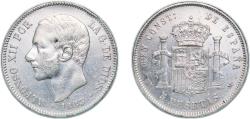 World Coins - Spain Kingdom 1883 