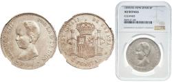 World Coins - Spain Kingdom 1890 