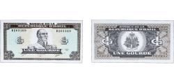 World Coins - Haiti Third Republic 1989 1 Gourde Paper UNC P 253