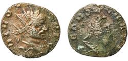 Ancient Coins - Rome Roman Empire 270 BI Antoninianus - Claudius II Gothicus (CONSECRATIO) Silver Rome Mint 2.28g VF  RIC V.1 266 OCRE ric.5.cg.266