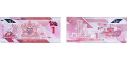 World Coins - Trinidad and Tobago British colony 2020 1 Dollar Polymer (SAFEGUARD®) UNC P 60a