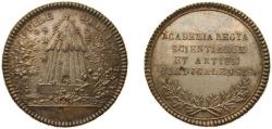 World Coins - France ND Jeton - Bordeaux College of Science and Art Silver 10g UNC F 9204