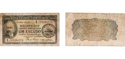 World Coins - Mozambique Portuguese colony 1944 1 Escudo Paper VF  P 92