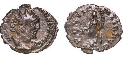 Ancient Coins - Rome Roman Empire Gallic Empire 270 - 271 BI Antoninianus - Victorinus (PROVIDENTIA AVG) Billon 2.01g VF RCV III 11178 RIC V.2 61 AGK 19