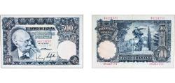 World Coins - Spain 1951 500 Pesetas Paper XF P 142