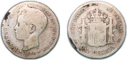 World Coins - Spain Kingdom 1896 