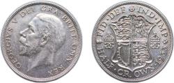 World Coins - Great Britain United Kingdom 1933 ½ Crown - George V (4th type) Silver (.500) (10311400) 14.14g AU KM 835 Sp 4037