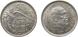World Coins - Spain Nationalist Government 1957 