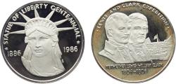 World Coins - United States Federal republic 1986 Medal Lewis and Clark Expedition