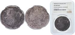 World Coins - Mexico Spanish colony 1805 TH 8 Reales - Carlos IV Silver (.903) Mexico City Mint 27.07g NGC VG  KM 109