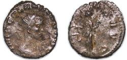 Ancient Coins - Rome Roman Empire 268 - 270 BI Antoninianus - Claudius II Gothicus (AEQVITAS AVG; Aequitas) Bilon 3.55g VF RIC V.1 14 OCRE ric.5.cg.14