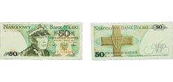World Coins - Poland People's Republic 1988 50 Zlotys Paper UNC  P 142