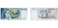 World Coins - Yugoslavia Socialist Federal Republic 1988 50 000 Dinara Paper UNC P 96