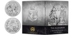 World Coins - Germany 2023 Allegories Galia &amp; Germania 10 Mark 2 OZ Silver 62.2g BU