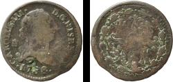 World Coins - Spain Kingdom 1788 2 Maravedis - Carlos IV Copper Real ingenio de Segovia Mint 2.15g F  KM 426