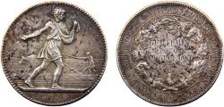 World Coins - France Third Republic 1907 Medal Agricultural and wine Commission, Rougemont, 41mm