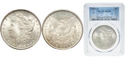 Us Coins - United States Federal republic 1902 O 1 Dollar "Morgan Dollar" Silver (.900) New Orleans Mint (8636000) 26.73g NGC MS 64 PCGS 7280