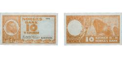 World Coins - Norway Kingdom 1972 10 Kroner (1948-1976; Michelsen & shipping) AU  P 31 Rønning S148 Skaare 1134 NP 24