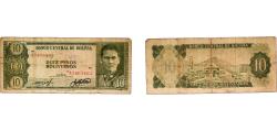 World Coins - Bolivia Republic 1962 10 Pesos Bolivianos Paper VF P 154