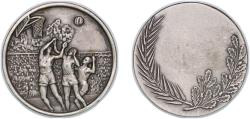 World Coins - France Republic ND Medal - Physical education Silver plated bronze 57.84g UNC