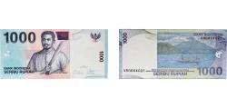 World Coins - Indonesia Republic 2000 1000 Rupiah Paper UNC P 141 TBB 597