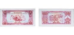 World Coins - Laos 1970 10 Kip Paper UNC P 20