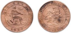 World Coins - Spain 1870 OM 2 Centimos - Provisional Government Bronce (115869000) 2.02g XF KM 661 Cal 26