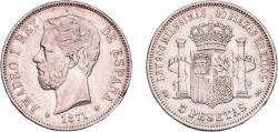 World Coins - Spain Kingdom 1871 