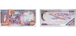 World Coins - Somalia Republic 1990 1000 Shilin / 1000 Shillings Paper UNC  P 37