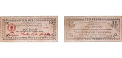 World Coins - Mindanao, Island of 1943 10 Pesos WW2 Emergency Paper XF  P S488 P S498 P S508 P S518 P S527 P S510 P S538