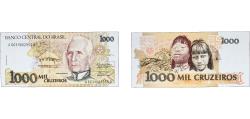 World Coins - Brazil Federative Republic of Brazil 1990 1000 Cruzeiros (3rd edition) Paper (679600000) UNC P 231 AI Notes C217 AI Notes C218