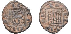 World Coins - Spain Kingdom of Castile and Leon 1281 Meaja - Alfonso X Billon Cuenca Mint 0.45g VF AB 283