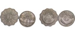 World Coins - Iraq Republic 1959 &1969 10 Fils, 50 Flis 2 Lots