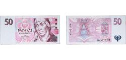 World Coins - Czech Republic 1994 50 Korun Paper AU P 11