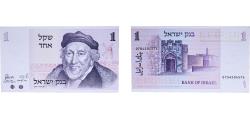 World Coins - Israel State 1978 1 Sheqel (Sir Moses Haim Montefiore) Paper UNC P 43