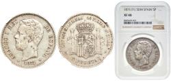 World Coins - Spain Kingdom 1871 