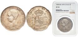 World Coins - Spain Kingdom 1888 
