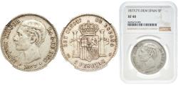 World Coins - Spain Kingdom 1877 