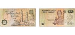 World Coins - Egypt Arab Republic of Egypt 1995 50 Piastres Paper VF P 43 MHB M6(50 P.T.)
