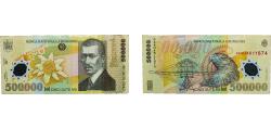 World Coins - Romania Republic 2000 500 000 Lei Polymer AU Bent  P 115