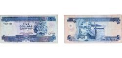 World Coins - Solomon Islands Constitutional Monarchy Within The Commonwealth 1986 5 Dollars Paper XF P 14