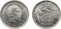World Coins - Spain Nationalist Government 1957 