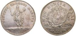 World Coins - France Kingdom 1747 Jeton - Université de Paris Silver 7.5g VF